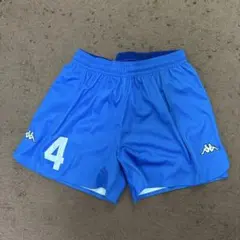 Kappa ハーフパンツ 青 サイズ4 未使用　イタリア代表