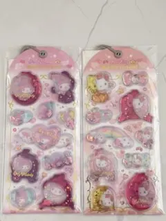 サンリオ キティ マイメロ　サンリオキャラクターズ ウォーターインシール