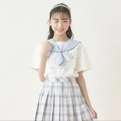 メゾピアノジュニア　3WAYセーラーカレッジＴシャツ　S 140