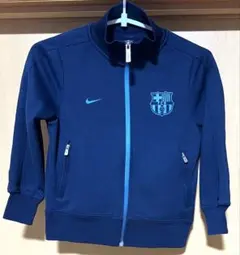 ナイキ　FC Barcelona ジャージ ネイビー　サイズXS キッズサイズ