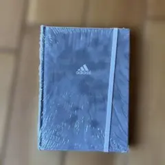 非売品　adidas A5サイズ メモ帳 グレーのサムネイル