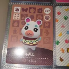 amiiboカード　ゆきみ　どうぶつの森　あつ森