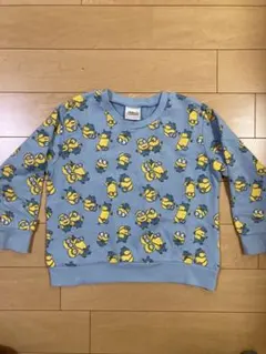 ミニオンキッズ長袖トレーナー 120cm