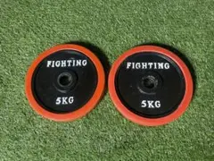 ファイティングロードプレート5kg×2枚