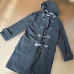 BAYHILLダッフルコート フード付き ブラック