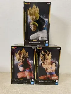 ドラゴンボール Grandista 孫悟空&ゴジータ 3個セット