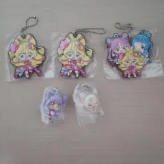 キミとアイドルプリキュア ラバーマスコット スイングセット