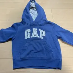 GAP フード付きトレーナー 青　18-24months