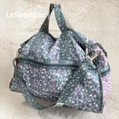 レスポートサック ボストンバッグ 2way ナイロン 大容量 軽量 花柄