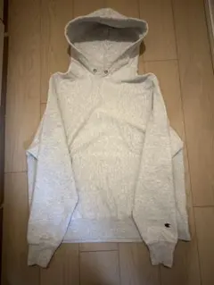 Champion チャンピオン　リバースウィーブ　目無し　グレー　パーカー