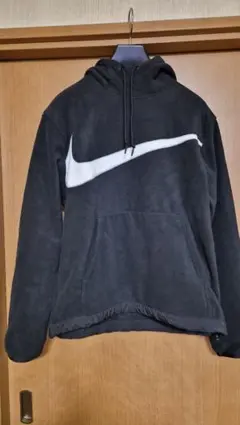 Nike フリースパーカー M 黒