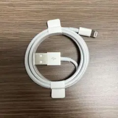 Apple純正 USB-A to Lightningケーブル 1m ホワイト