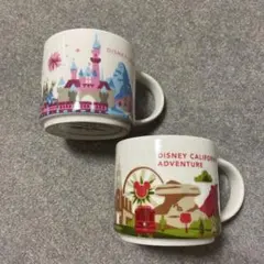 希少　スターバックス　ディズニー マグカップセット