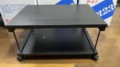 サイドボード キャスター付2段式