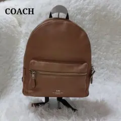 COACH F30550 レザー リュック ブラウン 本革