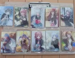 未開封　　ホロライブエラー　ウエハース カード　バレンタイン 10枚セット