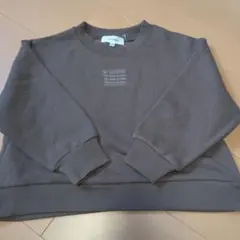 tal. by yumi. ブラウン トレーナー 120　新品