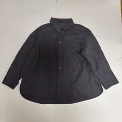 ユニクロ　ブラッシュドジャージーシャツジャケット