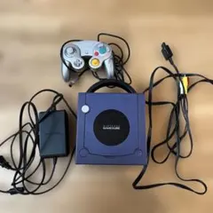 Nintendo GameCube 本体 パープル コントローラー付き