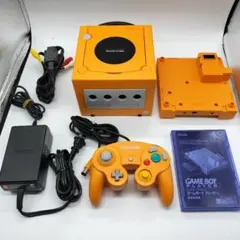 ニンテンドー ゲームキューブ/オレンジ 本体 ゲームボーイプレイヤー動作確認済み