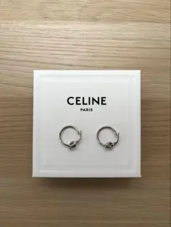 t*a様 CELINE ノットスモールフープ　ロジウムフィニッシュブラスのサムネイル