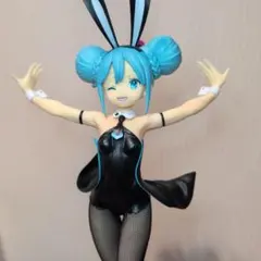 初音ミク バニーガール フィギュア 黒 ブラック