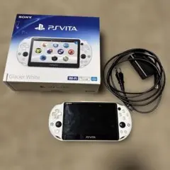 ps vita pch-2000 ホワイト 本体 ジャンク ＋Minecraft