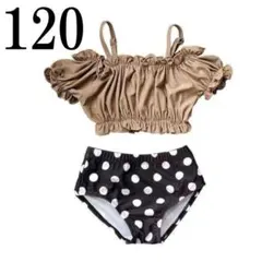 女の子水着セパレート120 セットキッズ ビキニ 水遊び 海 プール 可愛い