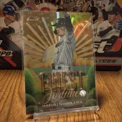 西川遥輝 50シリ インサート topps Finest NPB 2025