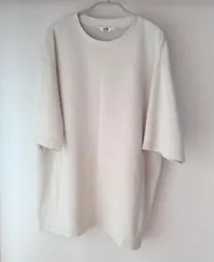 UNIQLO U クルーネックTシャツ XL ベージュ