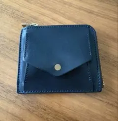 LONEO ロネオ 長財布 レザーウォレット ブルー - メルカリ
