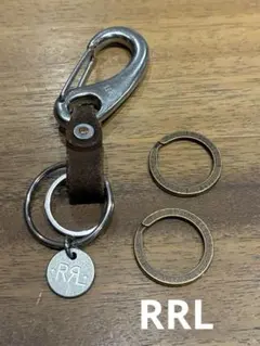 USA製 RRL ダブルアールエル キーホルダー　キーリング　真鍮リング2個付きのサムネイル