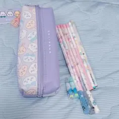 ちいかわペンケース&鉛筆キャップセット