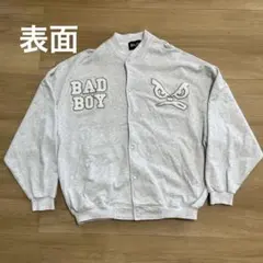 BAD BOY スタジャン風 スウェット トレーナーのサムネイル