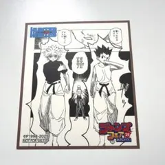 ハンターハンター ミニ色紙
