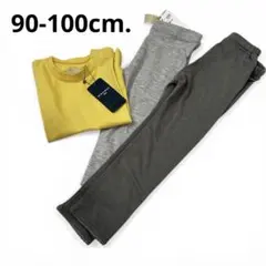 新品タグ 子供服 3点 90-100cm トップス レギンス ワールド H&M