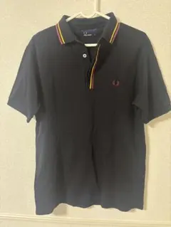 FRED PERRY ポロシャツ ブラック XL - メルカリ