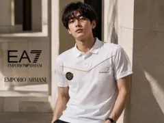EA7 EMPORIO ARMANI 半袖ポロシャツ ホワイト