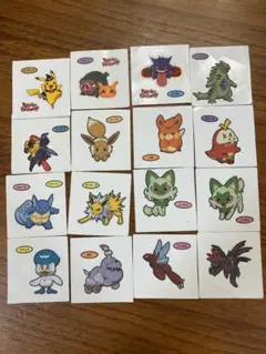 ポケモンパンシール 16枚セット