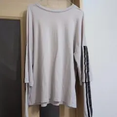 HARE サイドライン 長袖カットソー