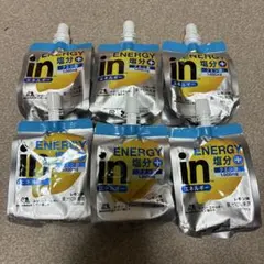森永製菓 inゼリー エネルギー 塩分プラス 6個セット