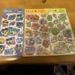 たまごっち シェイカーシール 3枚セット まめっち めめっちくちぱっち