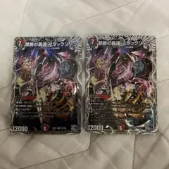 禁断の轟速ブラックゾーン銀トレジャー2枚