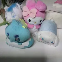 マイメロディ シナモロール ぬいぐるみセット