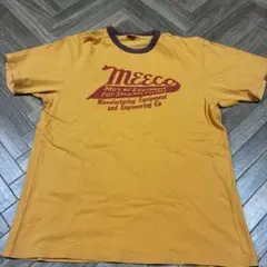 DELUXE ロゴ Tシャツ Lサイズ マスタードのサムネイル