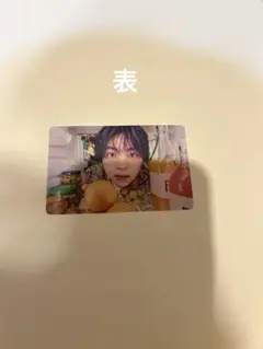 timelesz FAM トレカ　【表】佐藤勝利【裏】猪俣周杜　一枚のみ販売