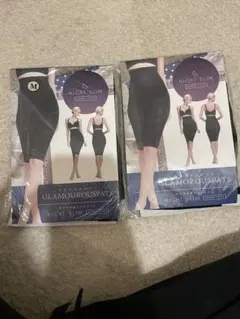 グラマラススパッツ　ナイトスリム Mサイズ ショートタイプ 2セット