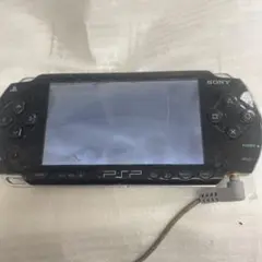 訳ありSONY PSP-1000ブラック　通電ok メモリー付き②