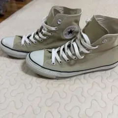 コンバース　ベージュ ハイカット 26.5 サイズ8