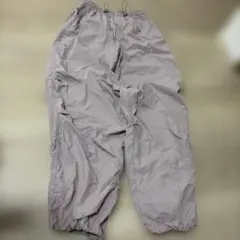 ドローストリング ナイロンカーゴパンツ